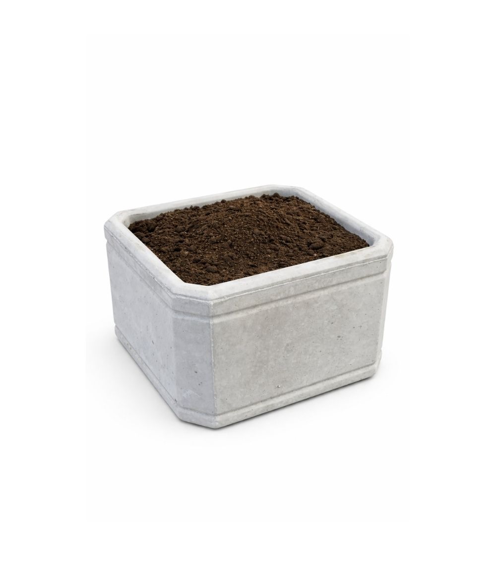 Kare Beton Saksı 50x50x40 cm Kare Beton Saksı 50x50x40 cm
